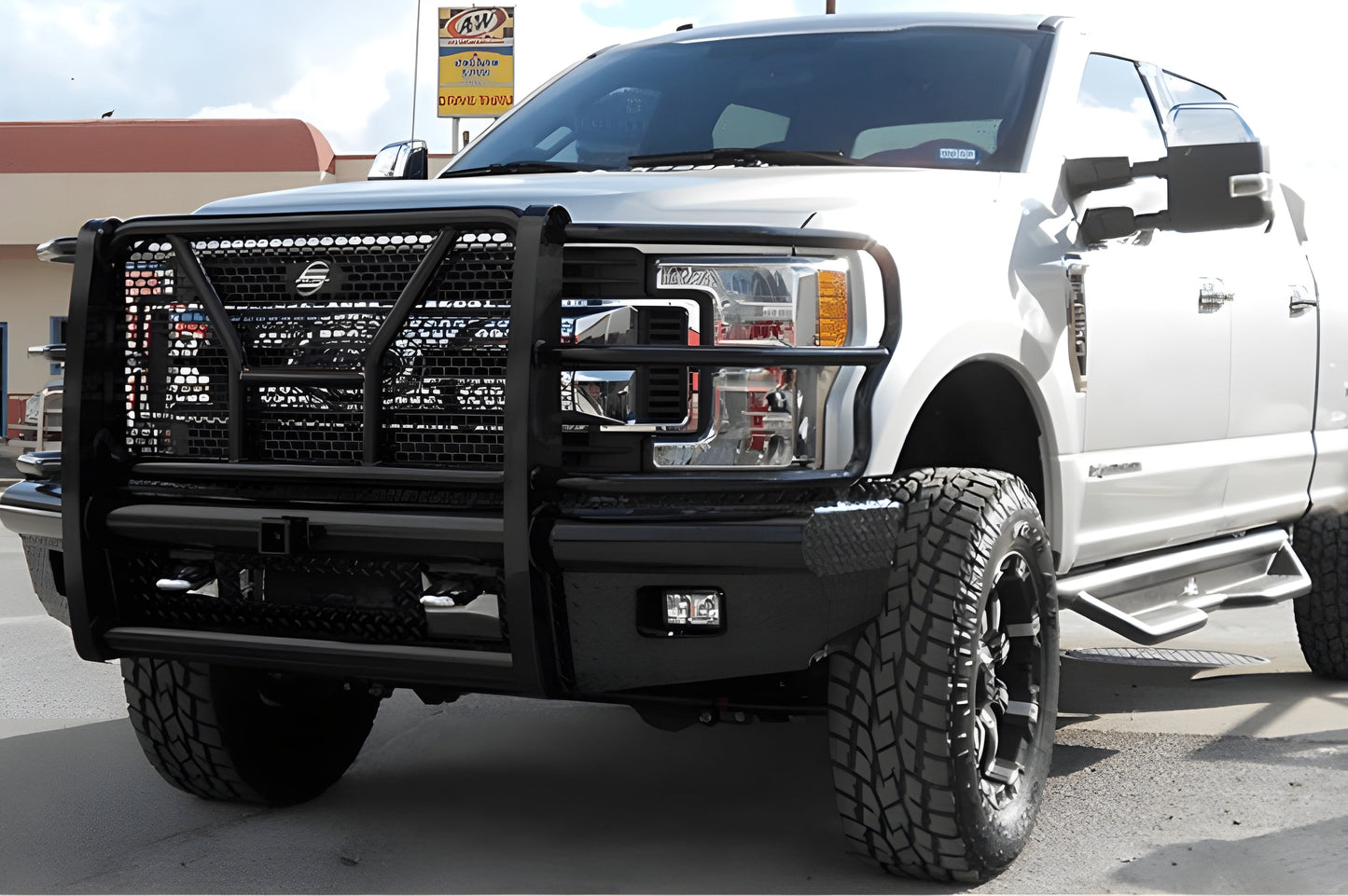 Steelcraft Ford F450/F550 Superduty 2017-2020 HD Front Bumper Winch Ready - HD11380RCCW