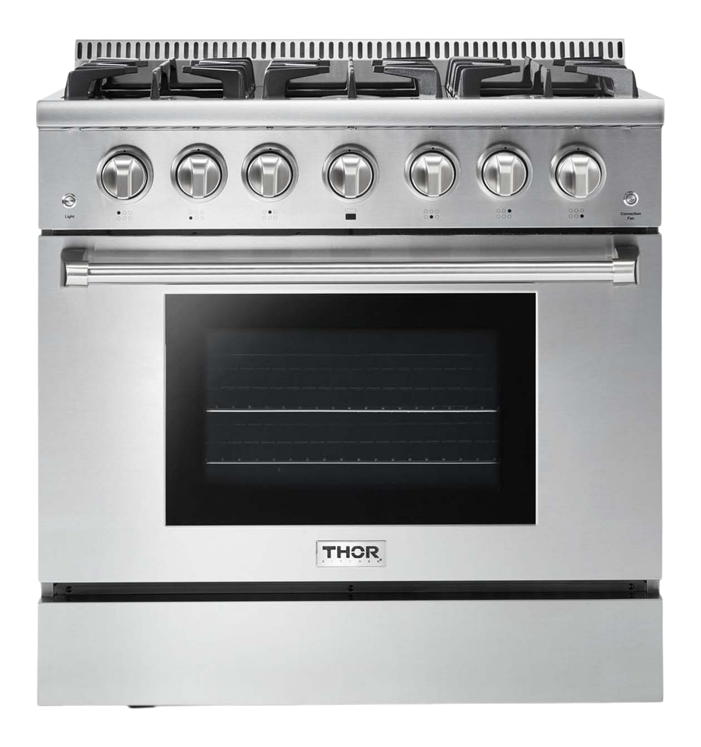 Thor Kitchen 36-Inch Professional Liquid Propane Range - HRG3618ULP