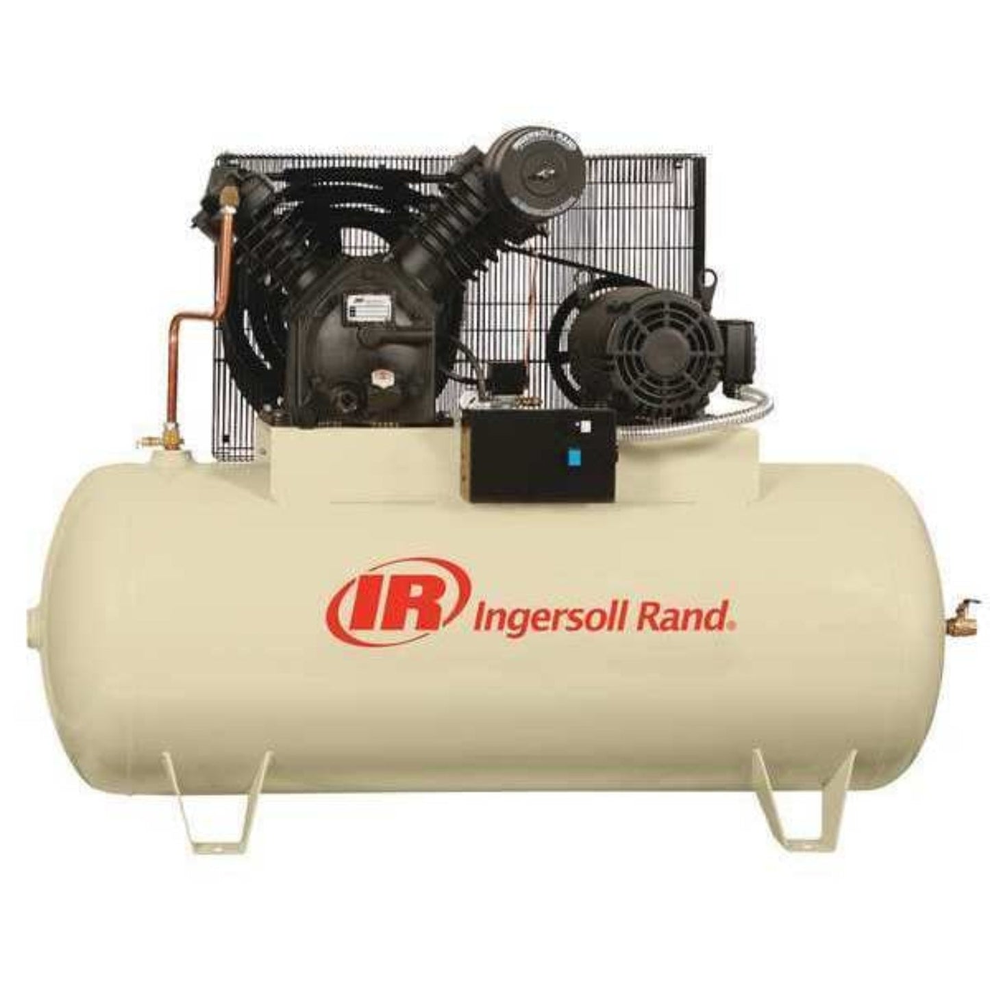 Ingersoll Rand Electric Air Compressor, 10 hp, 2 Stage - G2682023