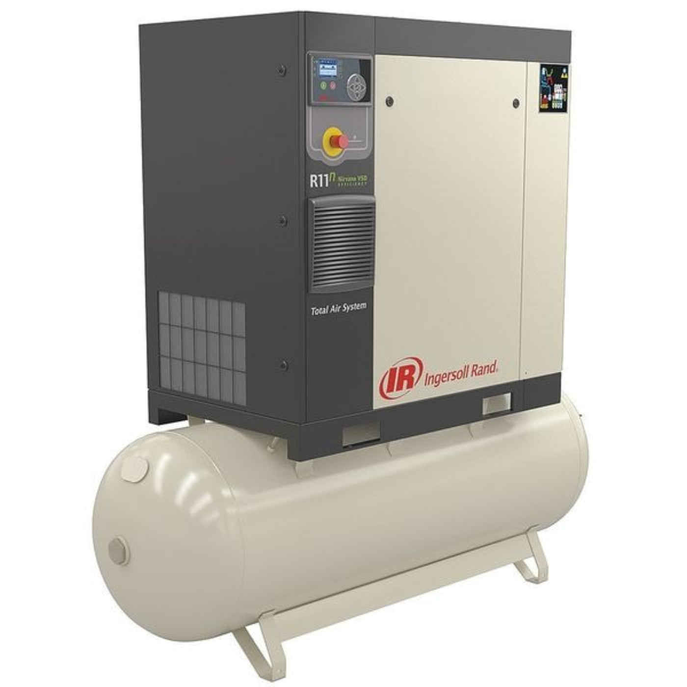 Ingersoll Rand  Rotary Screw Air Compressor, Horiz, 15hp - 1761764770843_389