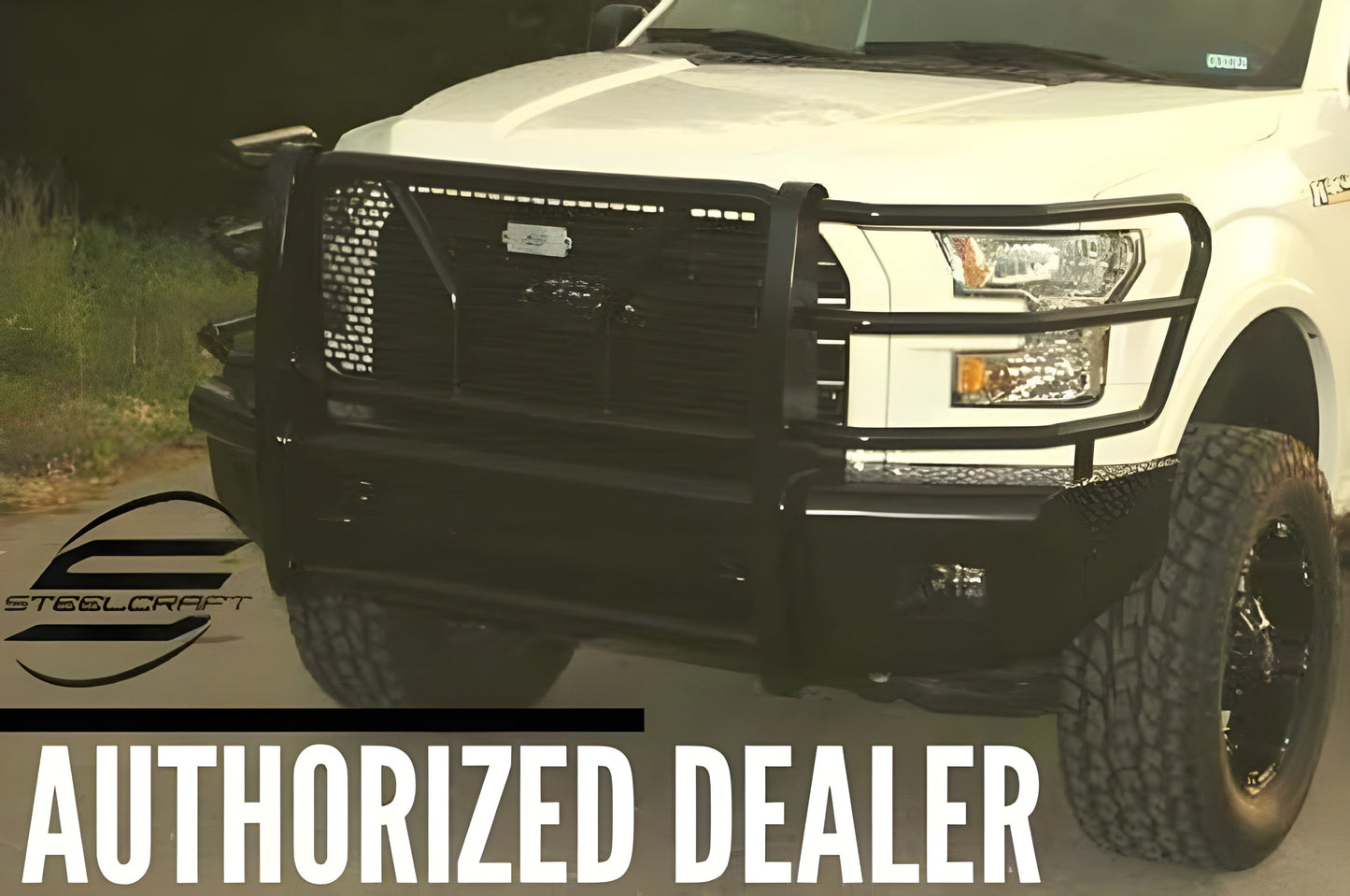 Steelcraft Ford F450/F550 Superduty 1999-2007 HD Front Bumper with Receiver - HD11300R