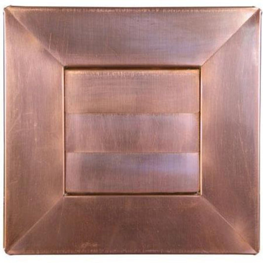 Copperlab Copper Louvered Dryer Vent (4"-12") - WLPDV4F