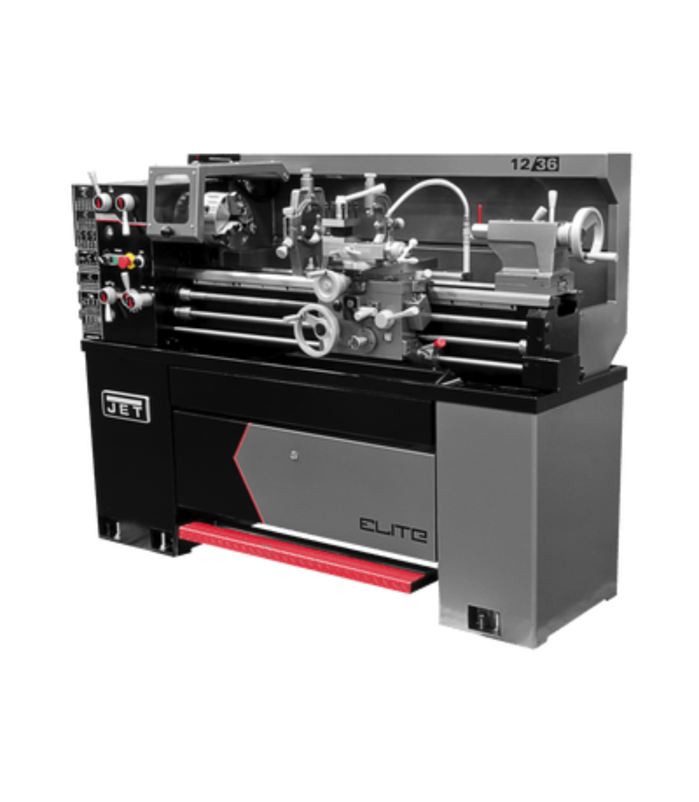 JET Elite Lathe E-1236VS with ACU-RITE 203 CSS DRO - JET-892307