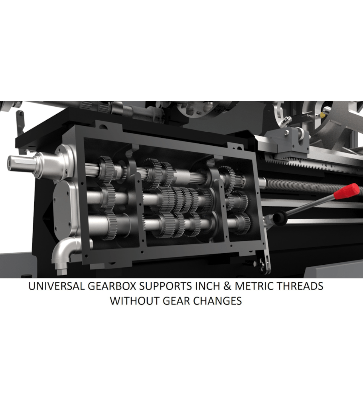 JET Elite Lathe EGH-1740 with Newall DP700 DRO with Taper Attachment and Collet Closer - JT9-892514